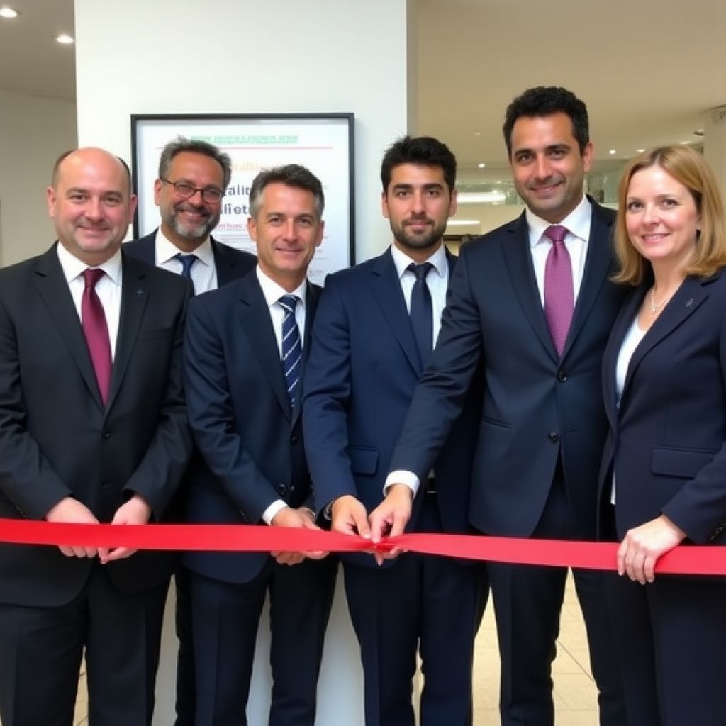 Inaugurazione di un hub di innovazione digitale